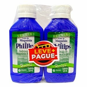 Leite Magnésia Phillips Hortelã 2 Unidades de 120ml Cada