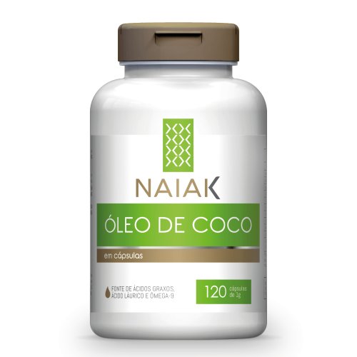 Naiak Óleo de Coco em Cápsulas