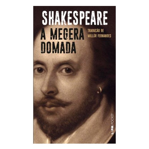 Livro A Megera Domada William Shakespeare - Edição de Bolso
