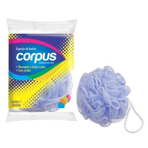 Esponja Para Banho de Nylon Corpus
