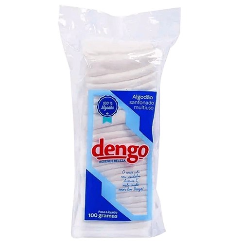 Algodão Hidrófilo Sanfonado Dengo Melhormed - 100 G