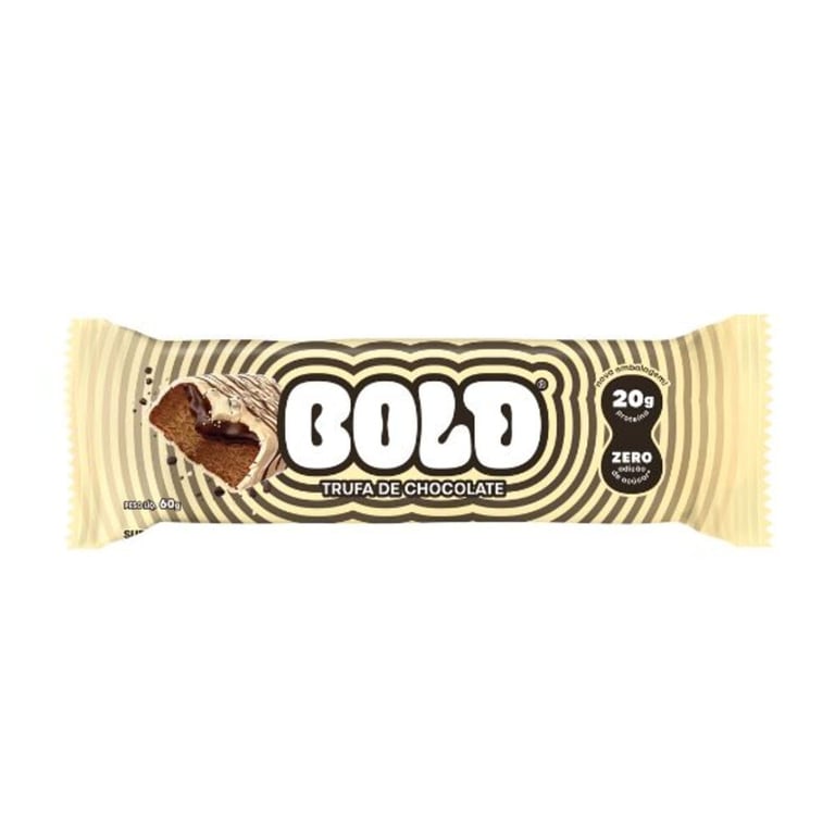 Barra De Proteína Bold Trufa De Chocolate 60g