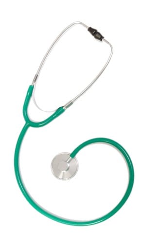 Estetoscópio Simples Unosson Verde EST302 PA Med