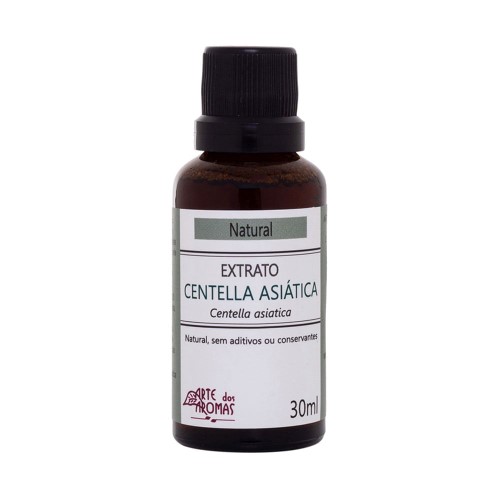 Extrato de Centella Asiática Natural 30ml - Arte dos Aromas