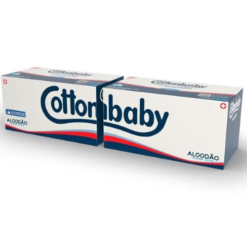 Algodão Cottonbaby 25G Rolo farmacinha