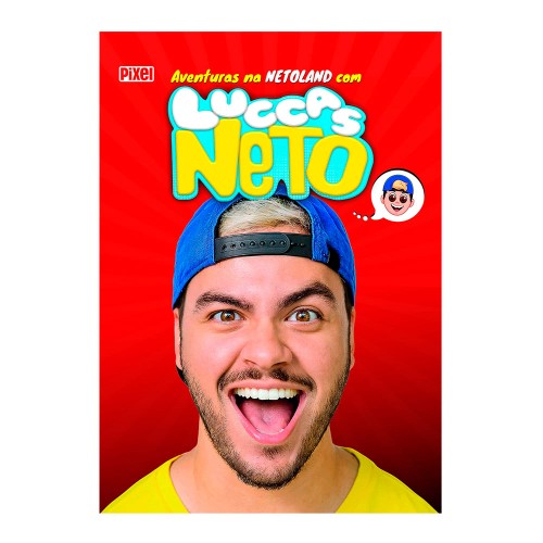 Livro As Aventuras na Netoland com Luccas Neto