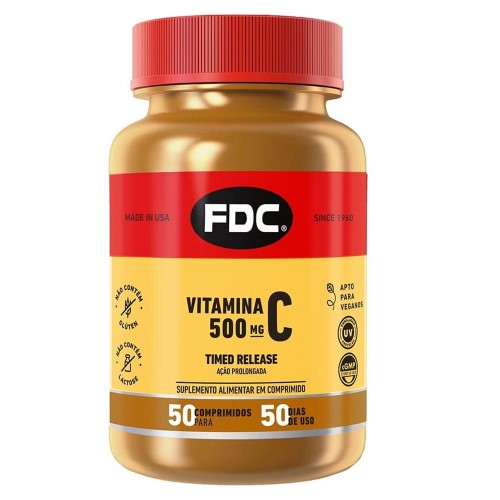 Suplemento Vitamínico FDC Vitamina C Time Released