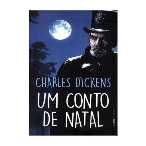 Livro Um Conto de Natal Charles Dickens - Edição de Bolso