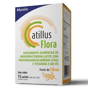 Suplemento Alimentar Atillus Flora com 15 Envelopes