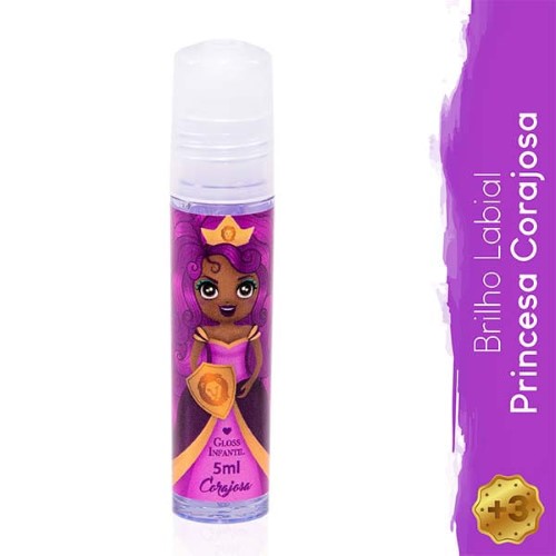 Gloss Infantil Mágia De Princesa Corajosa