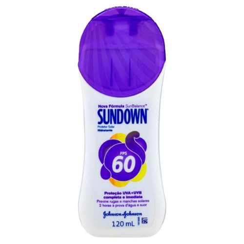 Protetor Solar Sundown Praia e Piscina FPS 60 120ml