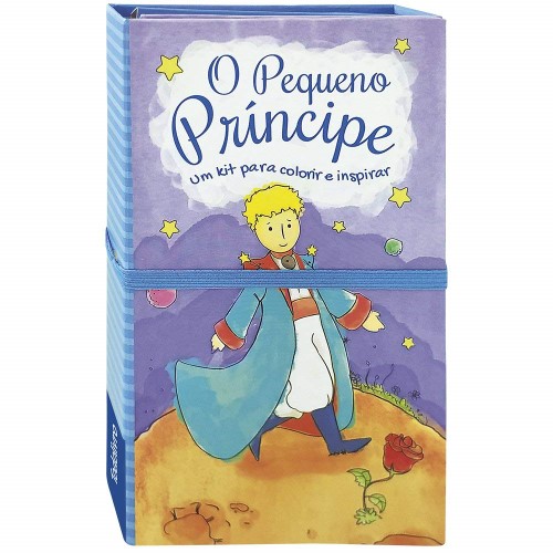 Livro O Pequeno Príncipe Super Kit para Colorir e se Inspirar