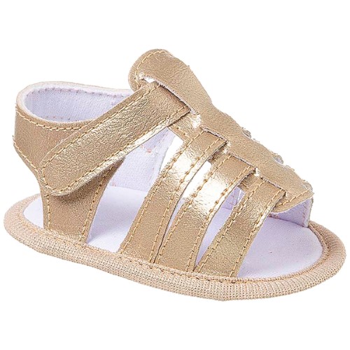 Sandália para bebê Dourado - Keto Baby 