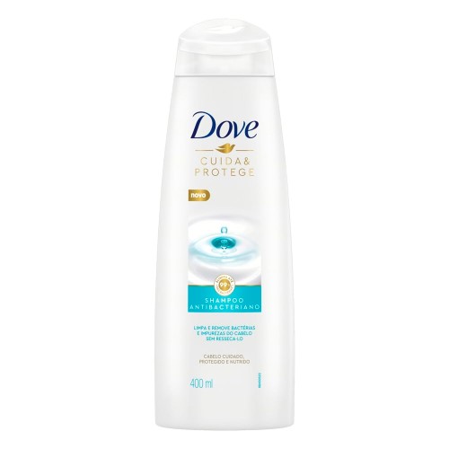 Shampoo Dove Antibacteriano Cuida e Protege com 400ml