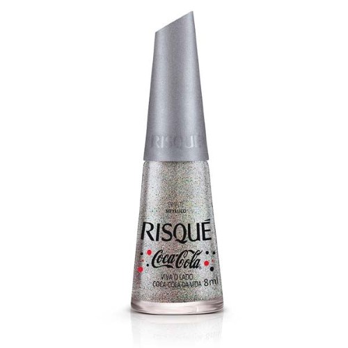 Esmalte Risqué Viva o Lado Coca-Cola da Vida 8ml