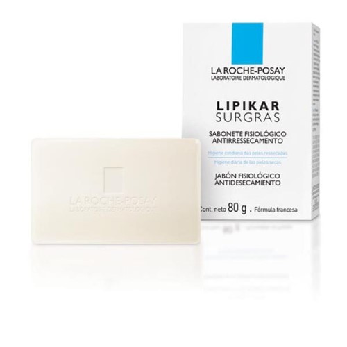 Sabonete em Barra La Roche-Posay Lipikar Surgras Antirressecamento com 80g
