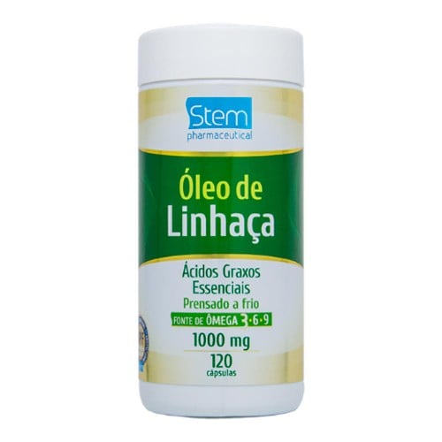 Linhaça 1000mg Stem 120 Comprimidos