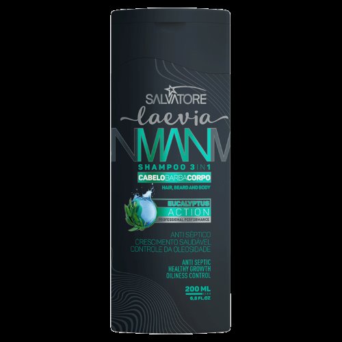SHAMPOO MAN EUCALYPTUS ACTION 200 ML