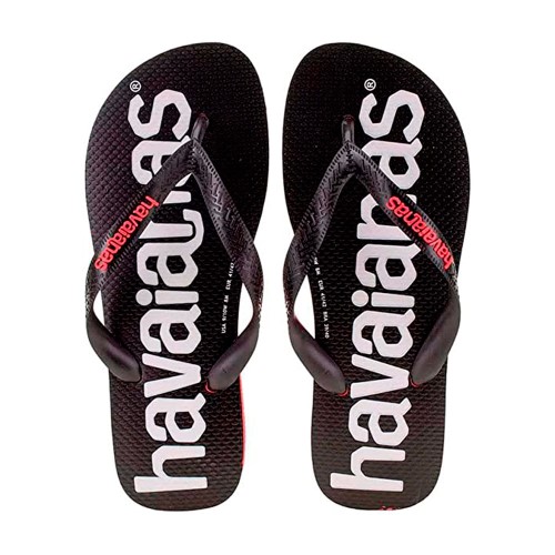 Sandálias Havaianas Top Logomania 2 Vermelho Rubi Tamanho 37/38 1 Par