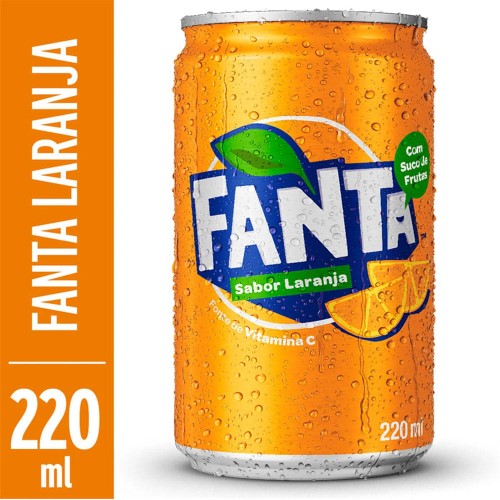 Refrigerante Fanta Mini Lata 220Ml - Fanta