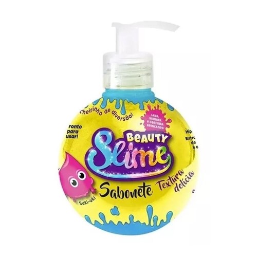 Sabonete Líquido Beauty Slime Amarelo Neon 300ml