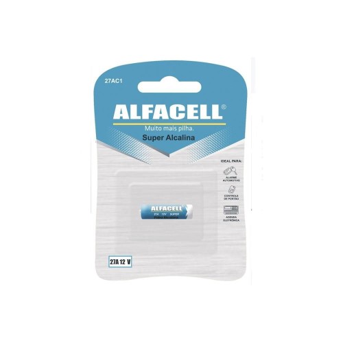 Pilha Alcalina Alfacell 12V 1 Unidade