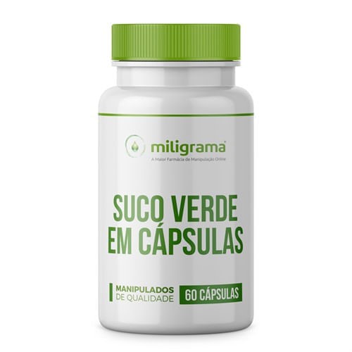Suco Verde 60 Cápsulas