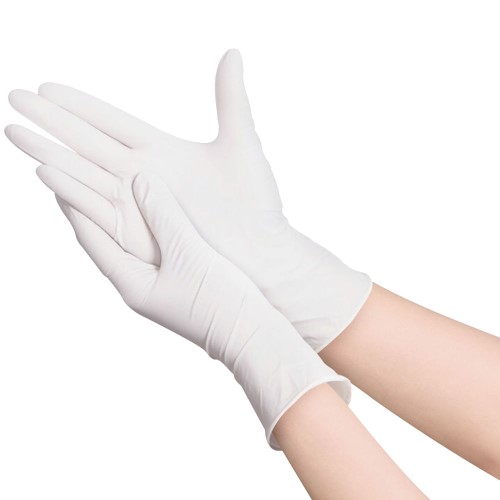 Luva de Latex sem Pó Tam. G Caixa c/ 100 Unidade - Multilaser Saúde - HC510