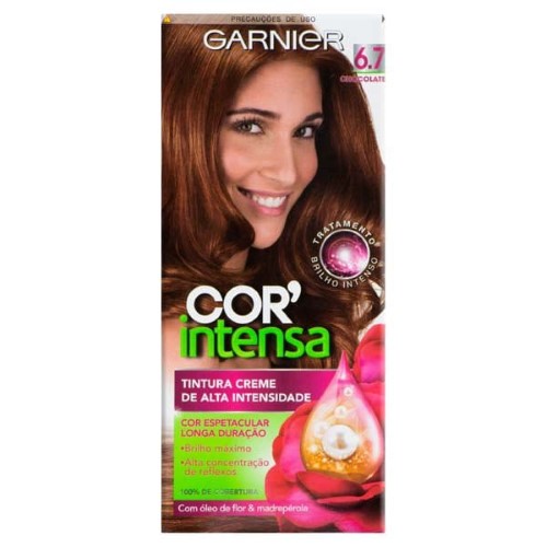 Tintura Garnier Nutrisse Cor Intensa 6.7 Chocolate