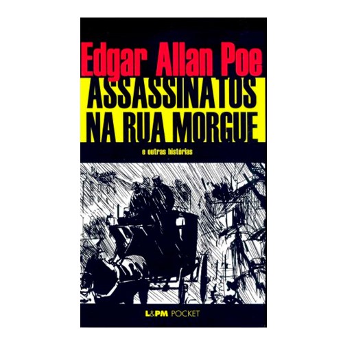 Livro Assassinatos na Rua Morgue Edgar Allan Poe – Edição de Bolso