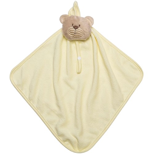 Naninha em soft c/ Prendedor Ursinho Amarelo Bambi (2m+) - Incomfral