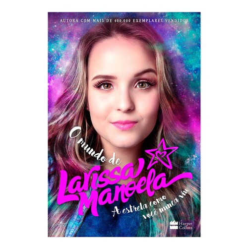 Livro O Mundo de Larissa Manoela