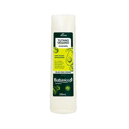 Óleo Em Creme Capilar Bothanico Hair Tutano Vegan Avocado 200ml