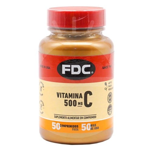 Suplemento Alimentar em Comprimidos FDC – Vitamina C 500mg