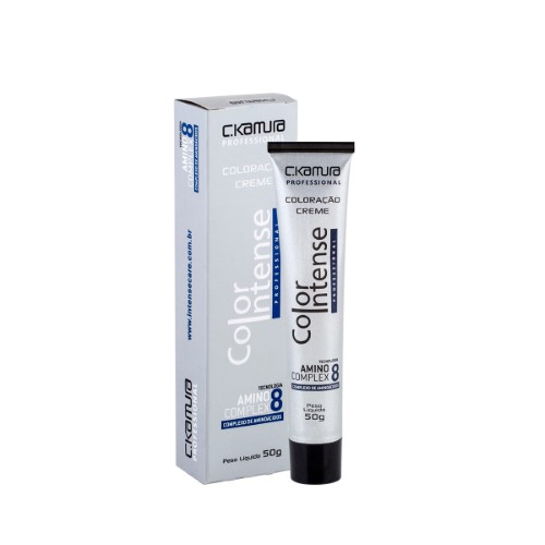 Tintura Creme C.Kamura Color Intense 6.0 Louro Escuro com 50g
