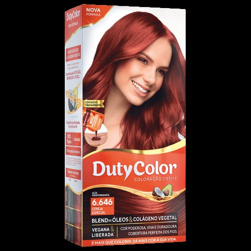 Coloração Duty Color Cereja Especial - 6.646