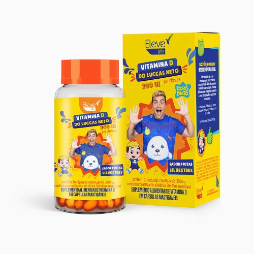 Vitamina D Infantil Luccas Neto
