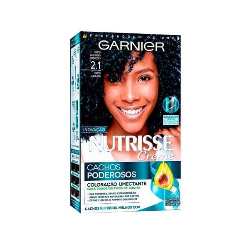 Coloração Nutrisse Cachos Poderosos 2.1 Preto Segundas Intenções