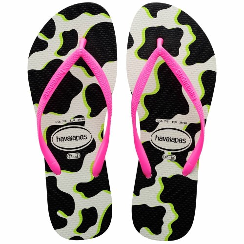 Sandálias Havaianas Slim Animals Branco 35/36