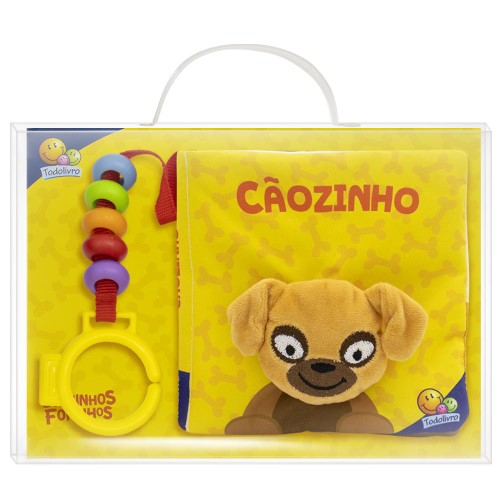 Livro de Pano Bichinhos Fofinhos II Cãozinho Todolivro