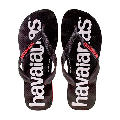 Sandálias Havaianas Top Logomania 2 Vermelho Rubi Tamanho 39/40 1 Par