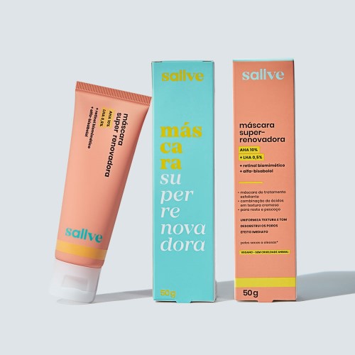 Máscara Super Renovadora Sallve 50g