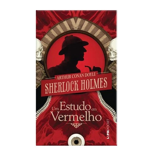 Livro Um Estudo em Vermelho Arthur Conan Doyle Sherlock Holmes - Edição de Bolso