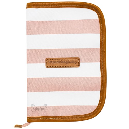 Porta Carteira de Vacinação de bebê Brooklyn Rosa - Masterbag