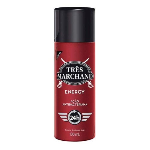 Desodorante Spray Tres Marchand Energy 100ml