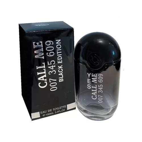 Perfume Yes Call Me Black Real Time Eau De Toilette Masculino 100 ml