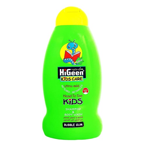 Shampoo HiGeen Kids Care Nino 2 em 1 Chiclete 250ml