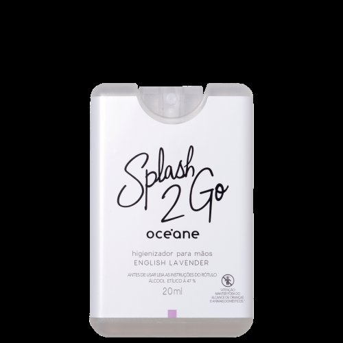 Higienizador para Mãos Océane Splash 2GO Lavender