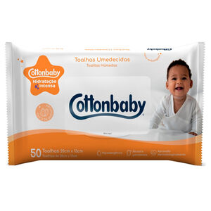 Toalhas Umed Cottonbaby 50un Hid Intensa