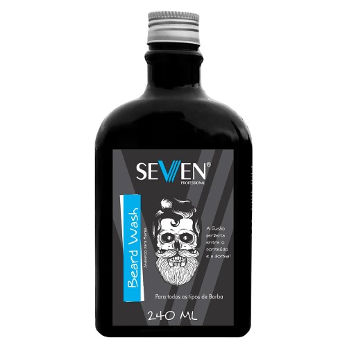 Shampoo para Barba Seven Beard Wash 240ml